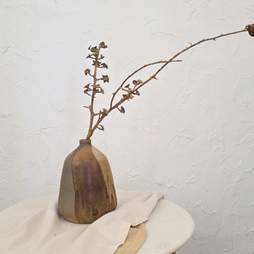 Dark Rustic Vase 14 - 7"