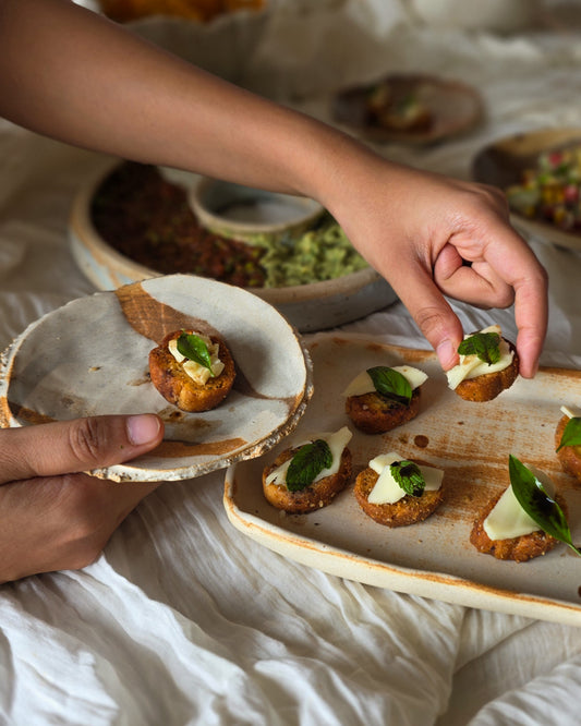 Rugged Tea Plates - PreOrder