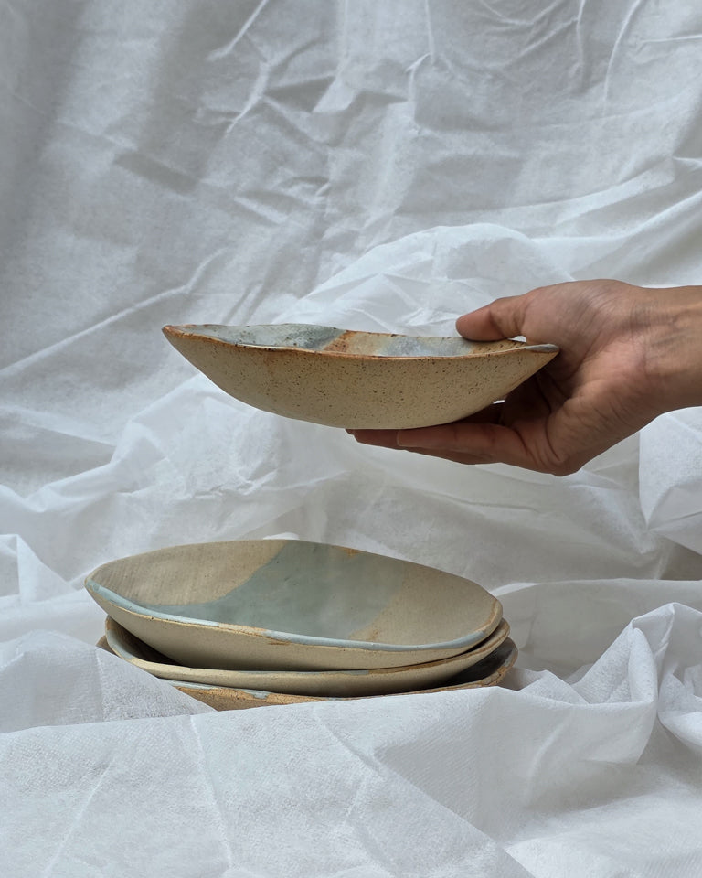 Small Pasta Plate - dual tone