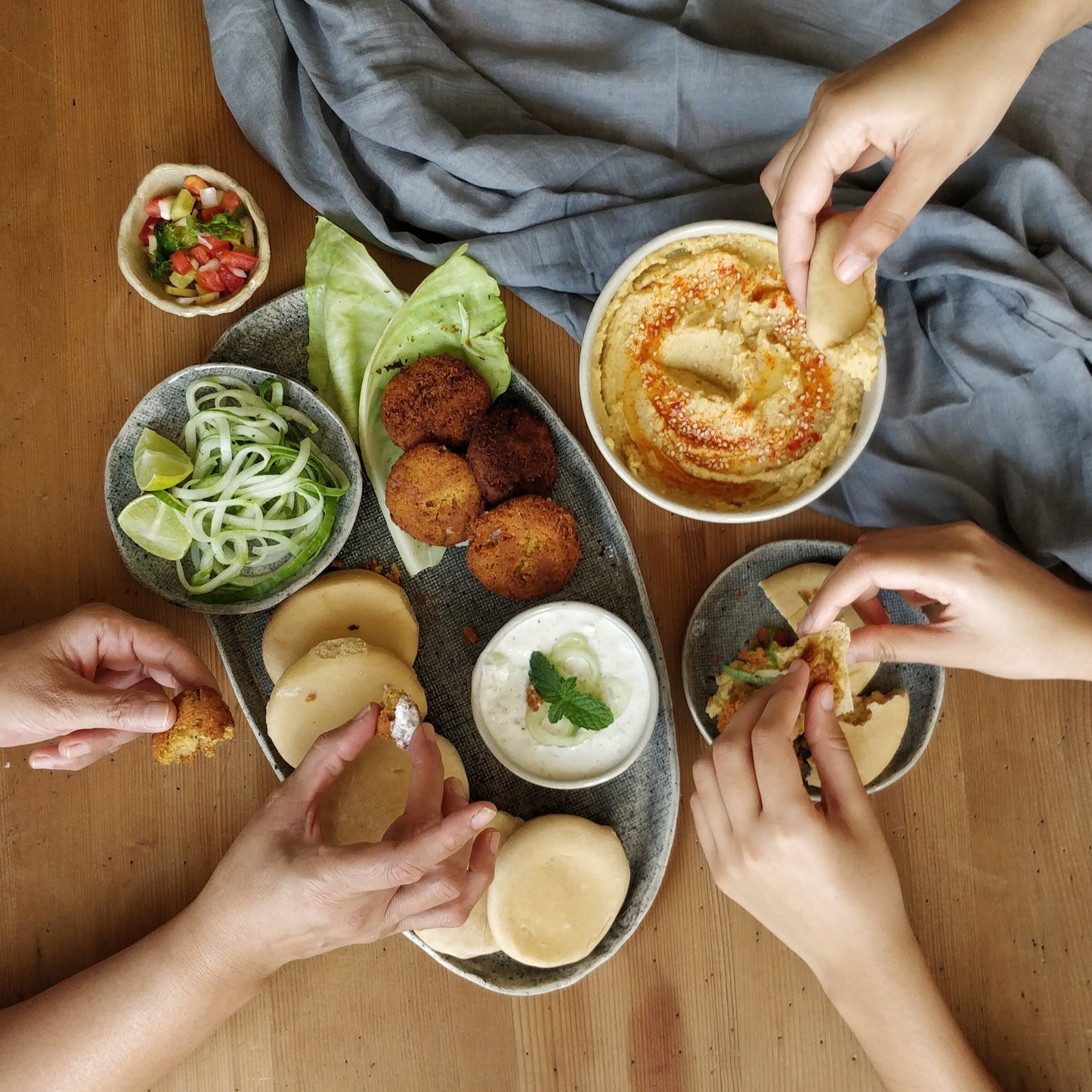 Misty Monsoon Platters