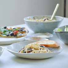 Load image into Gallery viewer, Pasta Plates Misty Monsoon
