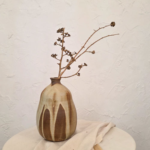 Dark Rustic Vase 09 - 8.75"