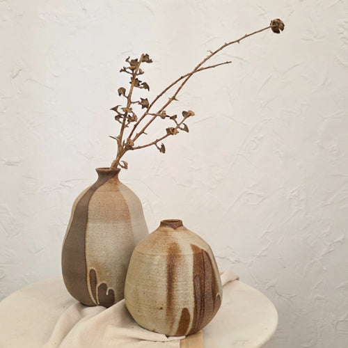 Dark Rustic Vase 09 - 8.75"