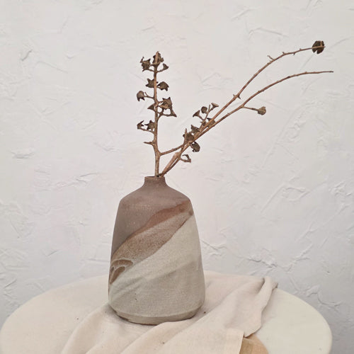 Dark Rustic Vase 12 - 8"