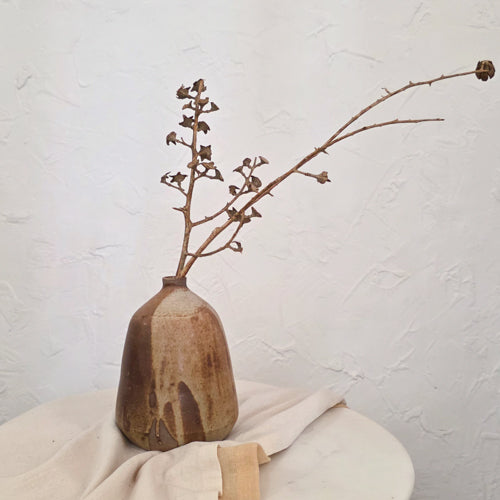 Dark Rustic Vase 14 - 7"