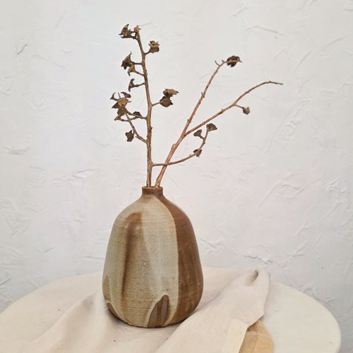 Dark Rustic Vase 15 - 7"