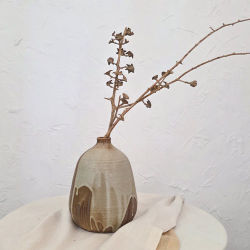 Dark Rustic Vase 15 - 7"