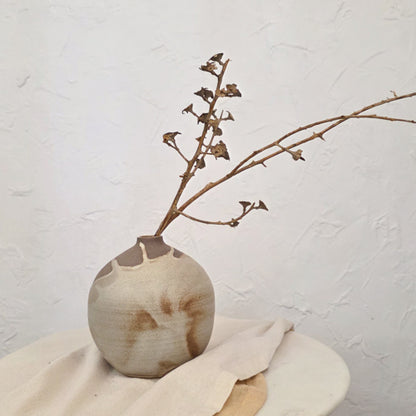 Dark Rustic Vase 16 - 6.5"