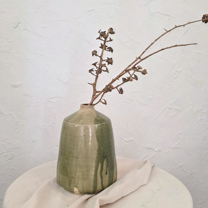 Olive Vase 19 - 8"
