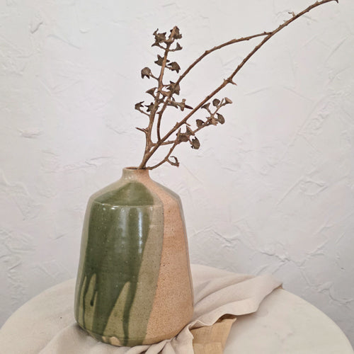 Olive Vase 19 - 8"