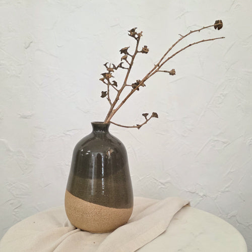 Deep green Vase 24 - 8"