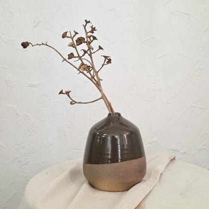 Deep green Vase 26 - 6"
