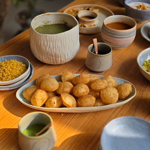 Pinched Oblong Platters