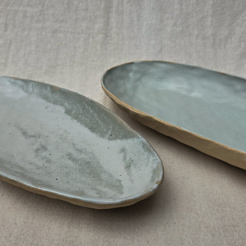 Pinched Oblong Platters
