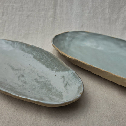 Pinched Oblong Platters
