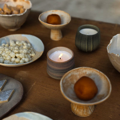 Mushroom bowl (dip bowl with tall foot)