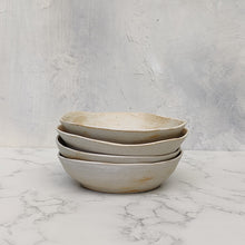 Load image into Gallery viewer, Snack Bowls Rustic White

